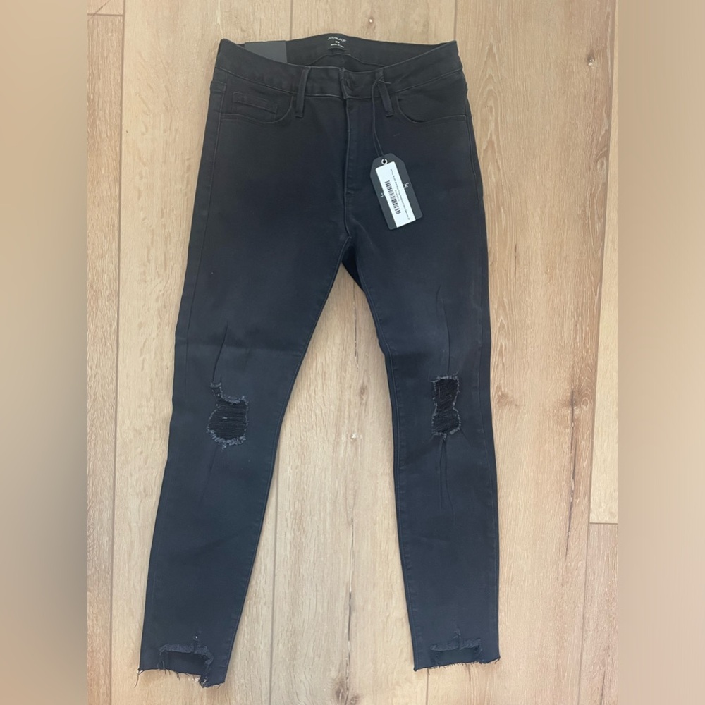 NWT just black denim 28